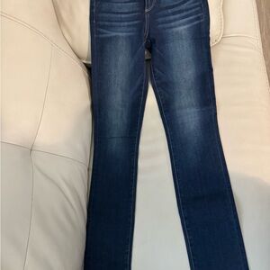 PAIGE Dark Blue Skinny Jeans